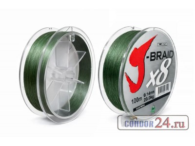 Леска плетеная VF J-Braid X8 100 м.